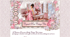 Desktop Screenshot of crystalsrosecottagechic.com